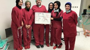Hanımlar Öğrenci Kozası olarak By-pass ameliyatını izleme fırsatı bulduk
